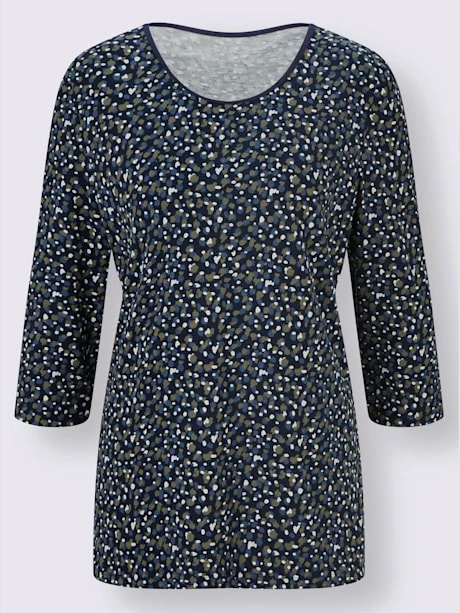 T-shirt De Loisirs Manches 3/4 Mode 4 T-shirt De Loisirs Manches 3/4 Mode – Image 4