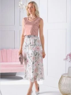 Jupe Facile à Enfiler -Promos Mode Exquise Boutique 025.00ZUK92345 004.020