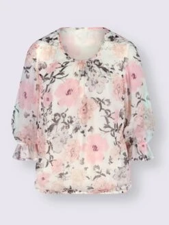 Chemisier Doublé Devant Et Au Dos -Promos Mode Exquise Boutique 025.00ZUK92345 B22.001