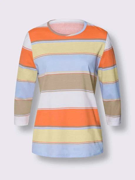 T-shirt à Manches 3/4 Manches 3/4 Mode 3 T-shirt à Manches 3/4 Manches 3/4 Mode – Image 3