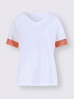 T-shirt Dentelle Aux Manches -Promos Mode Exquise Boutique 026.00ZUK92347 B04.001