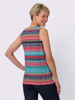 Débardeur Encolure En V Affinante -Promos Mode Exquise Boutique 027.00ZUK92347 B27.001