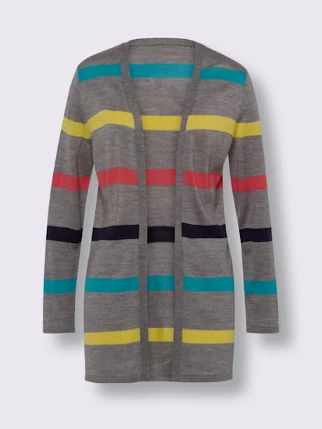 Veste Longue En Tricot Coupe Longue Affinante 4 Veste Longue En Tricot Coupe Longue Affinante – Image 4