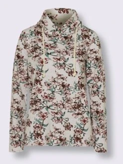 Sweatshirt Lien à Nouer, œillets à L'encolure 5 Sweatshirt Lien à Nouer, œillets à L'encolure -Promos Mode Exquise Boutique 030.00ZUK92346 B15.001