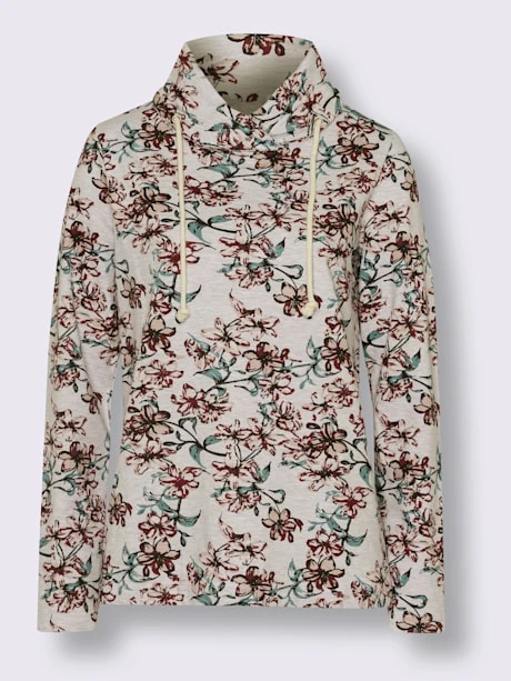 Sweatshirt Lien à Nouer, œillets à L'encolure 3 Sweatshirt Lien à Nouer, œillets à L'encolure – Image 3