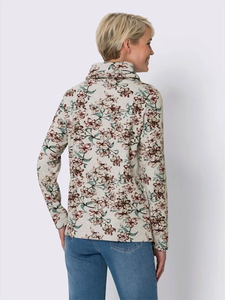 Sweatshirt Lien à Nouer, œillets à L'encolure 2 Sweatshirt Lien à Nouer, œillets à L'encolure – Image 2