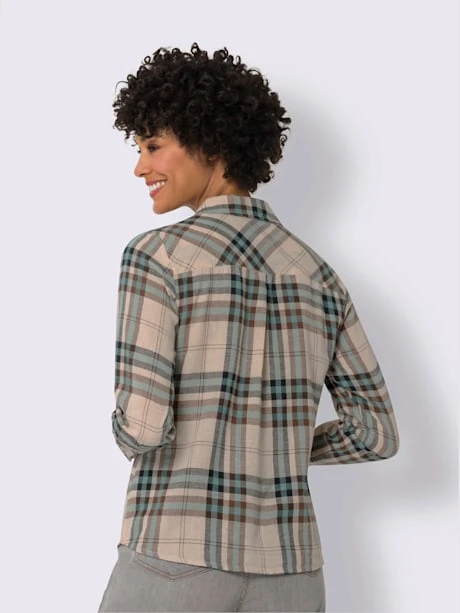 Chemisier En Flanelle Qualité Flanelle Chaude 3 Chemisier En Flanelle Qualité Flanelle Chaude – Image 3