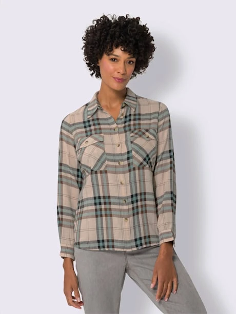 Chemisier En Flanelle Qualité Flanelle Chaude 2 Chemisier En Flanelle Qualité Flanelle Chaude – Image 2