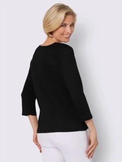 T-shirt à Encolure Ronde Pure Viscose -Promos Mode Exquise Boutique 031.00ZUK92348 B18.001