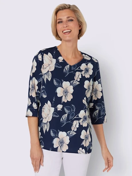 Chemisier Encolure En V Féminine 2 Chemisier Encolure En V Féminine – Image 2