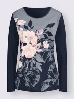 T-shirt En Dentelle Imprimé Floral -Promos Mode Exquise Boutique 032.00ZUK92348 B19.001