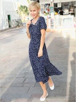 Robe D'été Tombé Fluide