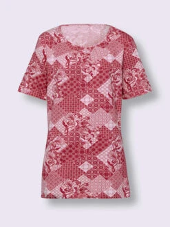 T-shirt Long Coupe En A 5 T-shirt Long Coupe En A -Promos Mode Exquise Boutique 036.00ZUK92347 B52.001