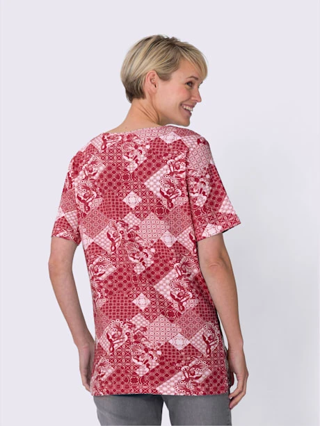 T-shirt Long Coupe En A 2 T-shirt Long Coupe En A – Image 2