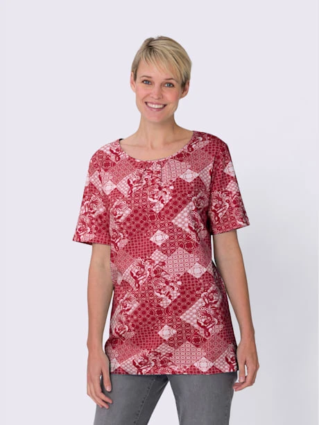 T-shirt Long Coupe En A 1 T-shirt Long Coupe En A