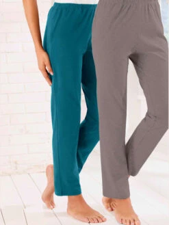 Lot De 2 Pantalons En Jersey Lot De 2