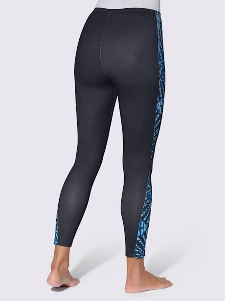 Legging Empiècements Contrastés Affinants 3 Legging Empiècements Contrastés Affinants – Image 3