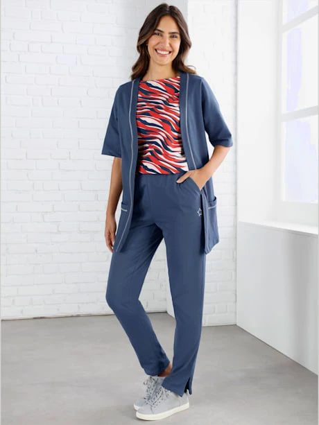 Veste De Loisirs Manches Courtes Allongées 1 Veste De Loisirs Manches Courtes Allongées