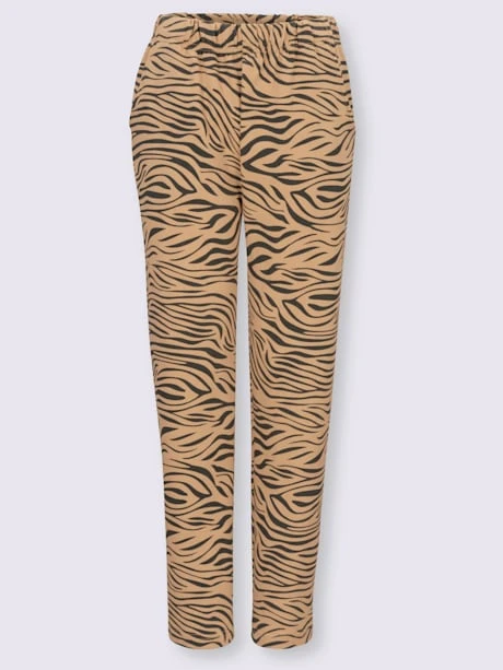 Pantalon Molletonné Ceinture élastique Confortable 2 Pantalon Molletonné Ceinture élastique Confortable – Image 2