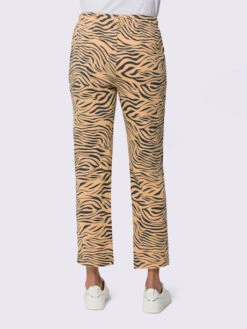 Pantalon Molletonné Ceinture élastique Confortable 9 Pantalon Molletonné Ceinture élastique Confortable -Promos Mode Exquise Boutique 057.00ZUK92346 B28.001