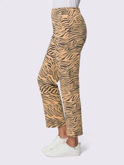 Pantalon Molletonné Ceinture élastique Confortable 8 Pantalon Molletonné Ceinture élastique Confortable -Promos Mode Exquise Boutique 057.00ZUK92346 B29.001