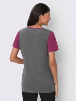 T-shirt Long Imprimé Graphique -Promos Mode Exquise Boutique 058.00ZUK05546 B02.002