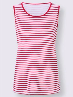 Haut De Loisirs Joli Motif à Rayures -Promos Mode Exquise Boutique 064.00ZUK92345 B19.001