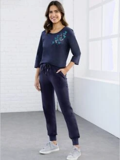 Pantalon De Loisirs Coulisse Et Lien à Nouer 7 Pantalon De Loisirs Coulisse Et Lien à Nouer -Promos Mode Exquise Boutique 066.00ZUK92348 009.034 1