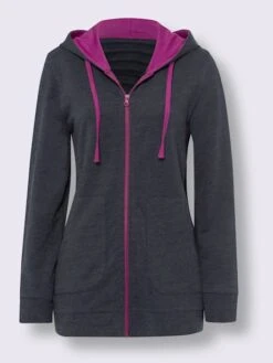 Veste De Loisirs à Capuche -Promos Mode Exquise Boutique 067.00ZUK92348 B25.001