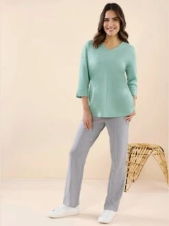 Pantalon De Loisirs Avec Viscose 7 Pantalon De Loisirs Avec Viscose -Promos Mode Exquise Boutique 068.00ZUK92348 008.083