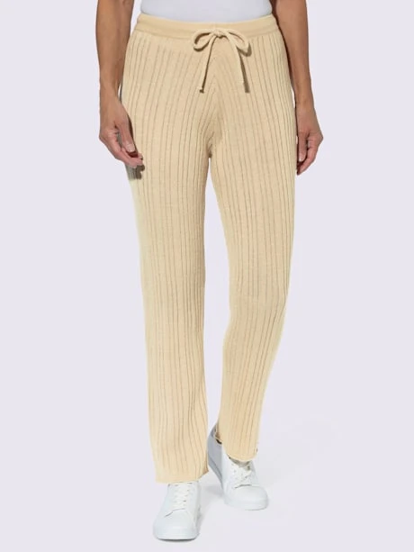 Pantalon En Tricot 15% Laine 1 Pantalon En Tricot 15% Laine