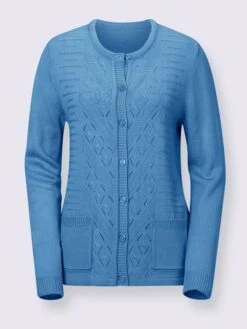 Veste En Tricot Motif Tricoté élégant 5 Veste En Tricot Motif Tricoté élégant -Promos Mode Exquise Boutique 119.00BA155243 B37.002