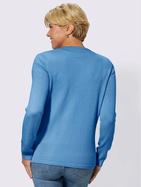 Veste En Tricot Motif Tricoté élégant 2 Veste En Tricot Motif Tricoté élégant – Image 2