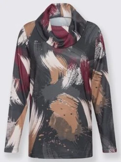 T-shirt à Col Roulé Qualité Hivernale 7 T-shirt à Col Roulé Qualité Hivernale -Promos Mode Exquise Boutique 163.00FA257744 B07.001