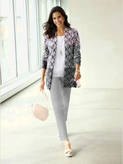 Chemisier à Manches Courtes Look Superposé