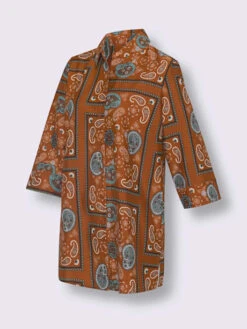 Chemisier Long Coupe Longue Affinante -Promos Mode Exquise Boutique 700.00TIT92346 B01.001