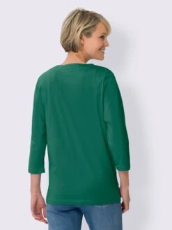 T-shirt à Manches 3/4 Liens à Nouer à L'encolure -Promos Mode Exquise Boutique 700.00TIT92348 B02.001